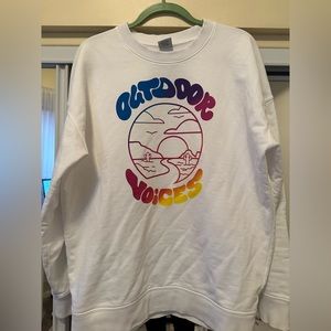 Outdoor Voices Rainbow Desert Sweatshirt
